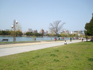Ohori Park in Fukuoka